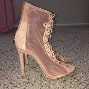 baby pink heels